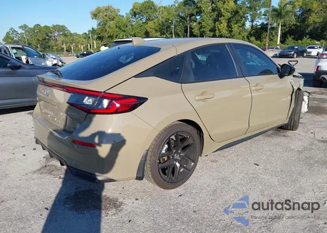 2025 Honda Civic Sedan Sport z USA, uszkodzony, nr VIN 19XFL2H80SE031721